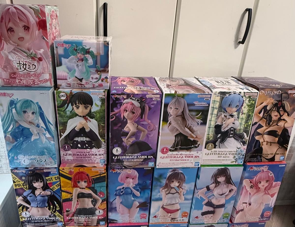 Prise figure集中销售14件套装初音未来ToLOVE黑暗之外