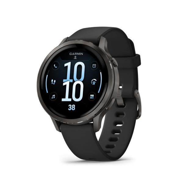 Garmin Venu 4 Slate / Black 41mm (Suica対応)スマートウォッチ 010-03013-32 返品種別A