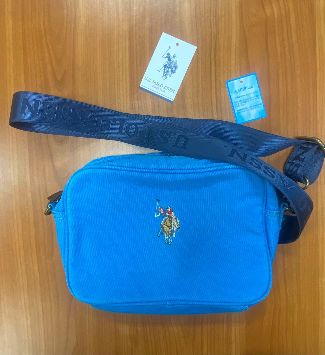 U.S. POLO ASSN. Shoulder Bag Blue Polo Assn.