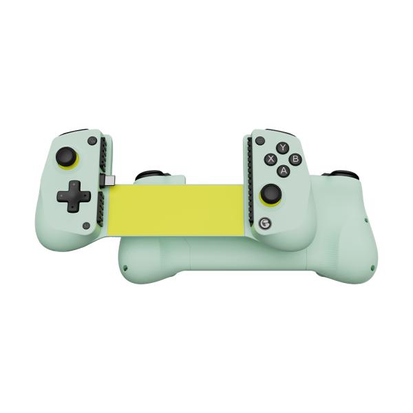 GameSir X5 Lite 芥末色 有线移动游戏手柄(适用于 Android、iPhone 15 系列及以上机型,Type-C 接口,薄膜式,霍尔效应传感器,带涡轮加速功能,一年质保)