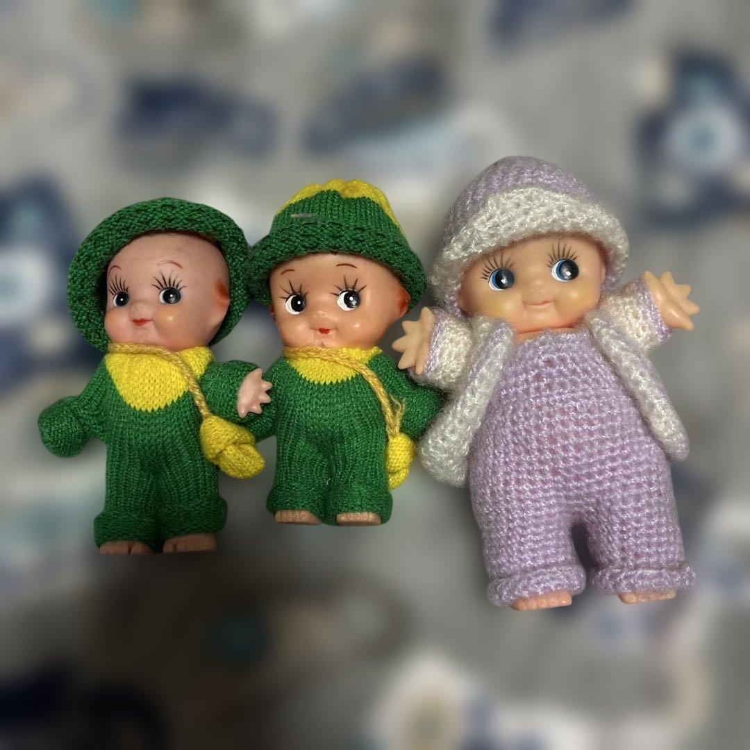 Cupid Doll Knit Clothes 3-Piece Set