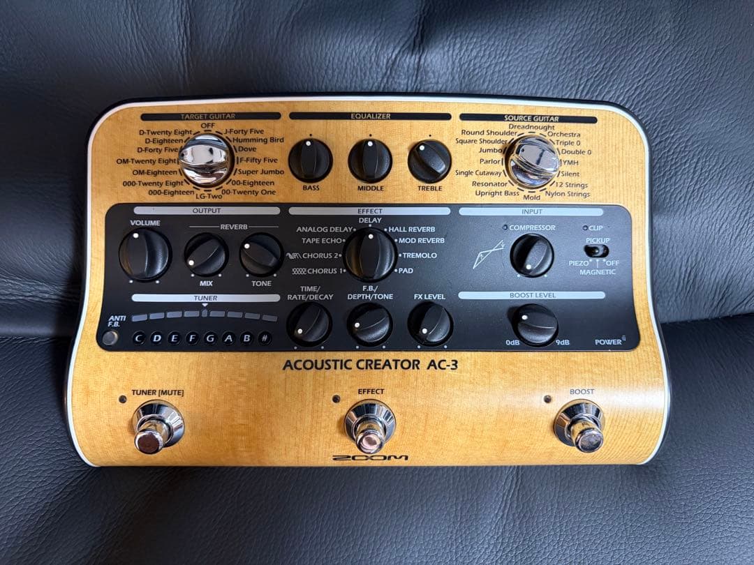 ZOOM ACOUSTIC CREATOR AC-3 仅主机 故障品