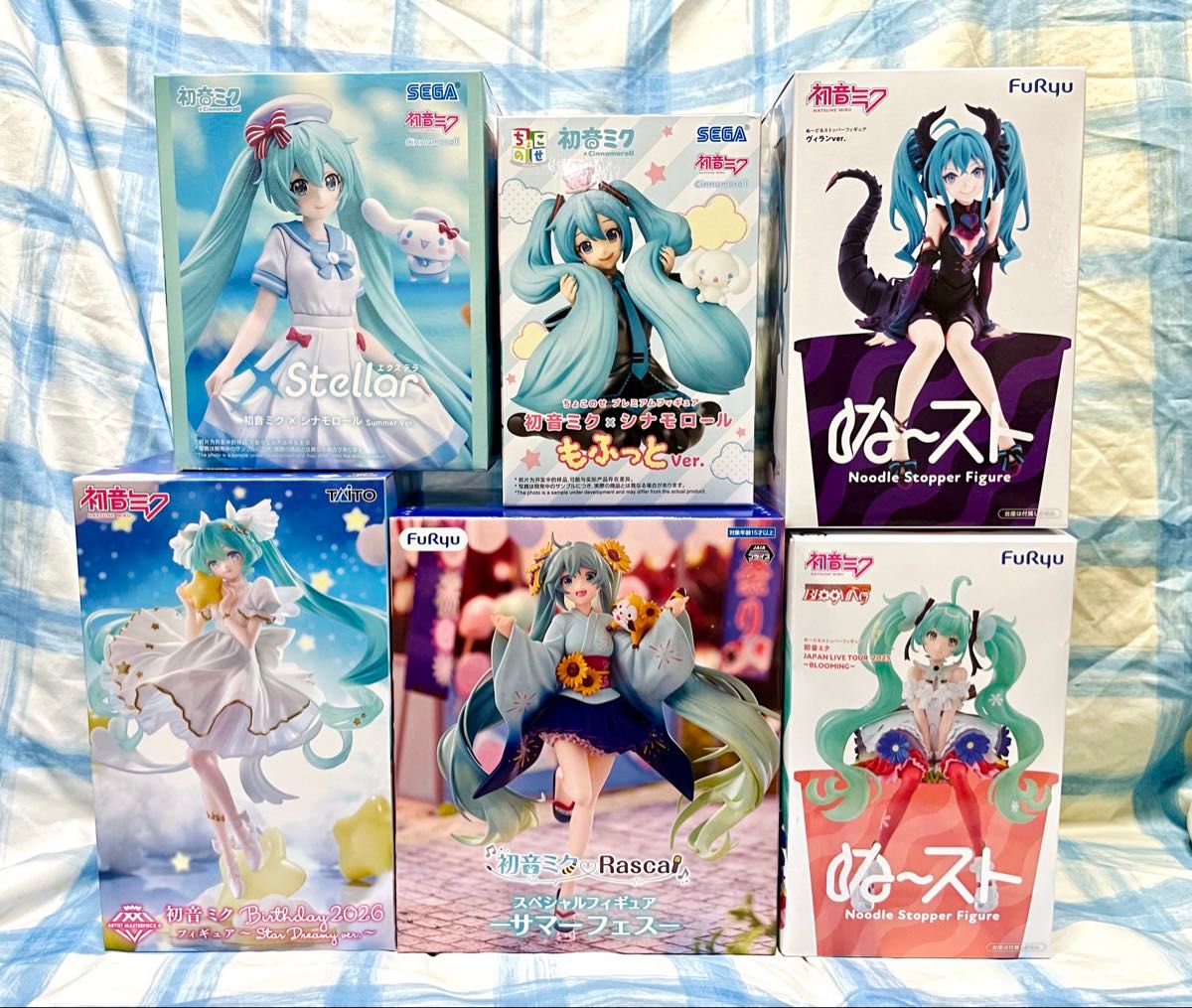 新品未开封初音未来6体套装