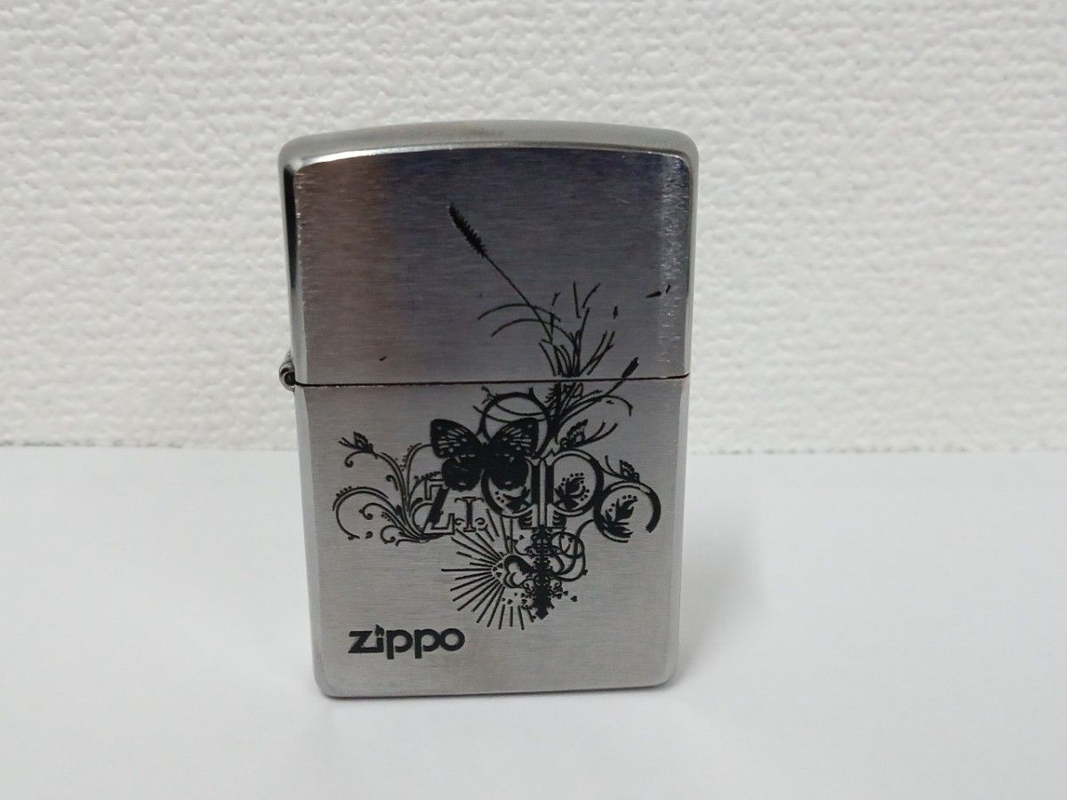 ZIPPO ZIPPO 2020年制蝶泳蝴蝶打火机银色