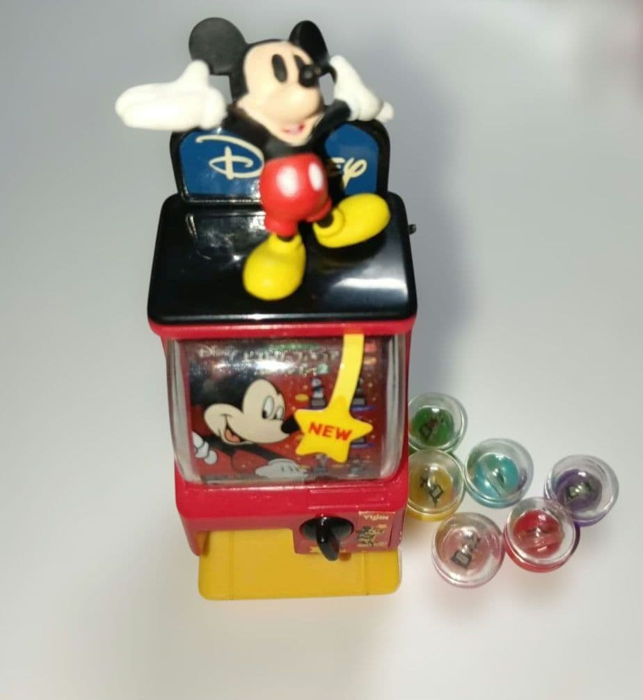 ディズニー ミニチュア玩具 ディズニー ガチャポケットマシン ミッキーマウス