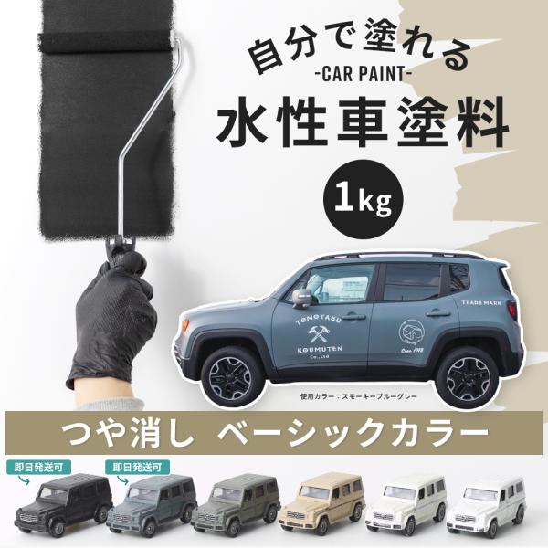 汽车涂料水性涂料汽车涂料全涂装刷毛滚筒消光涂料汽车涂装黑白Dippin'Paint汽车涂料基本1kg全35色