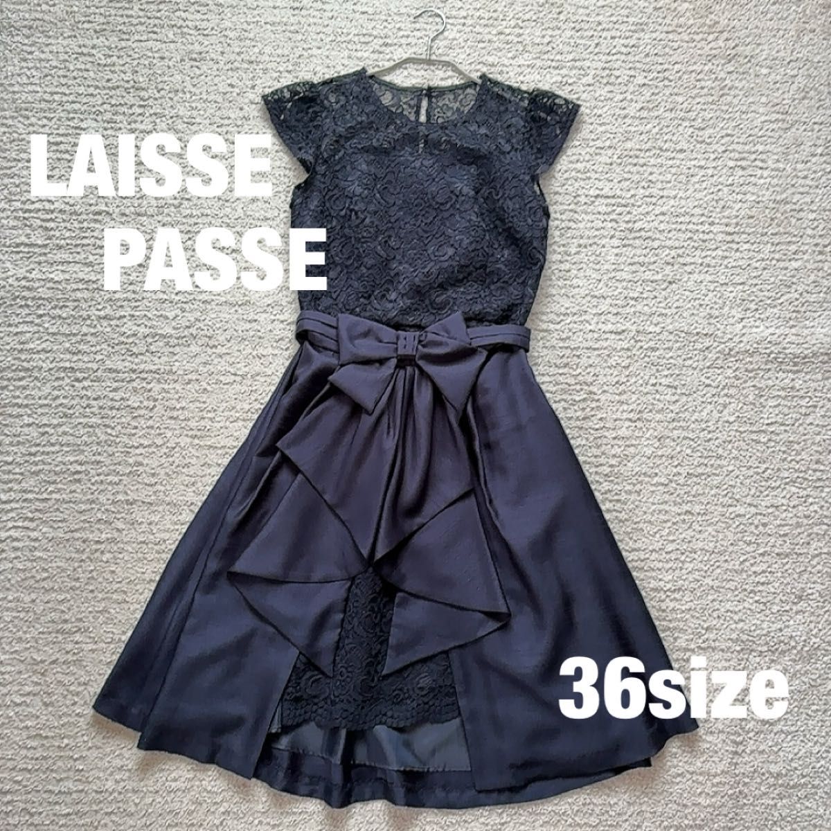 【新货】LAISSE PASSE 2way礼服奈比丝带