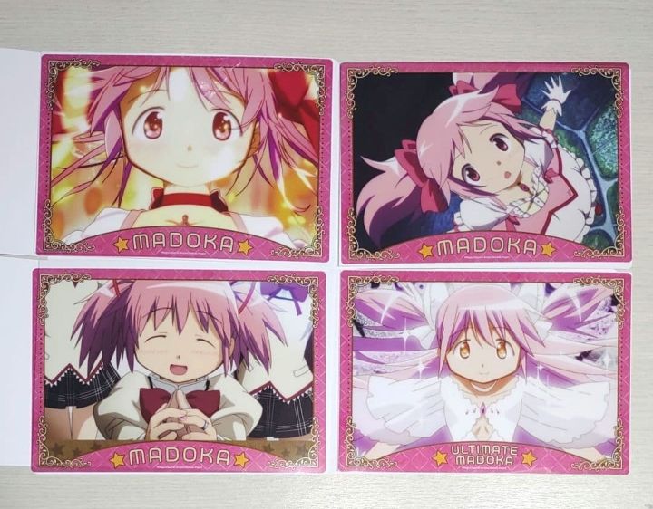 剧场版 魔法少女小圆新篇 叛逆的物语 透明视觉海报 鹿目圆 4种套装