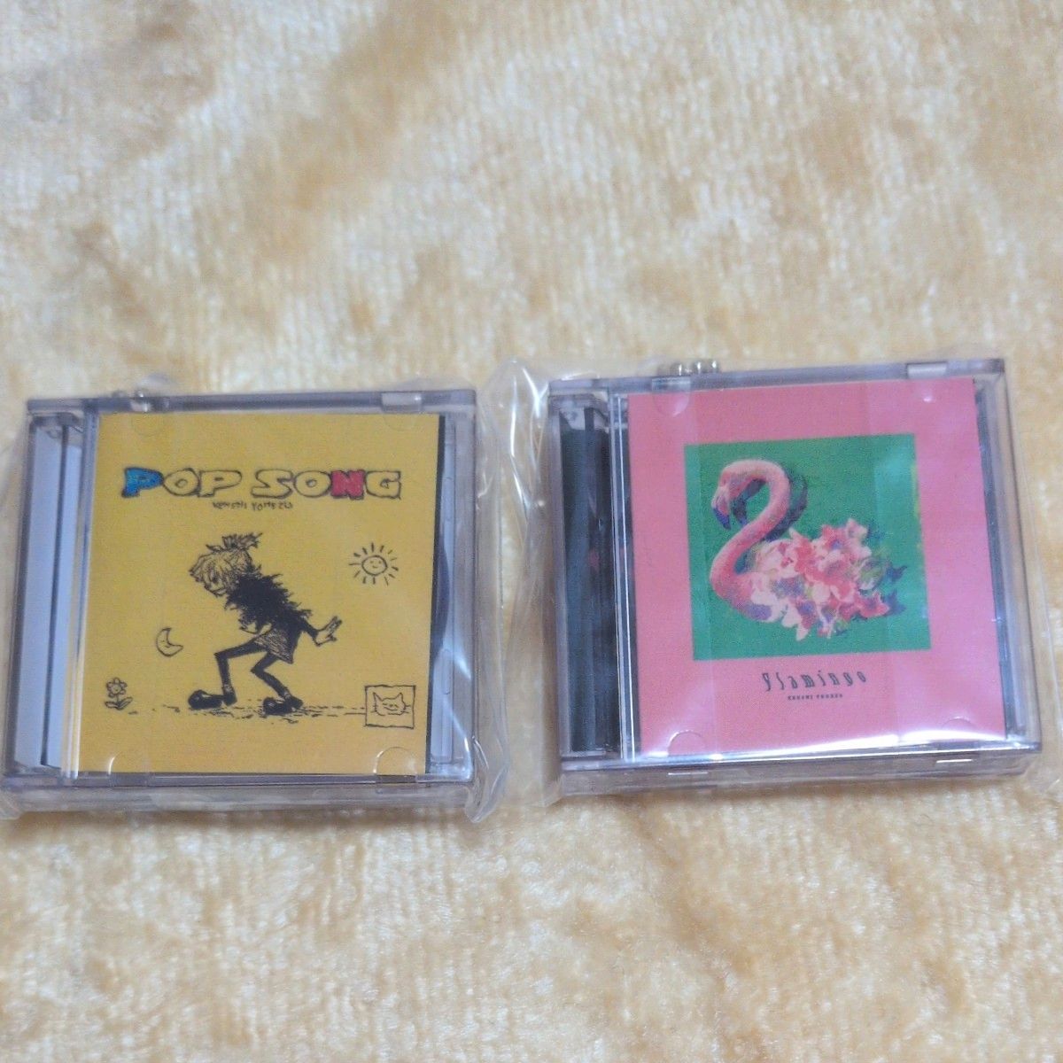 米津玄師 ミニCDコレクション キーホルダー POP SONG Flamingo 2種セット
