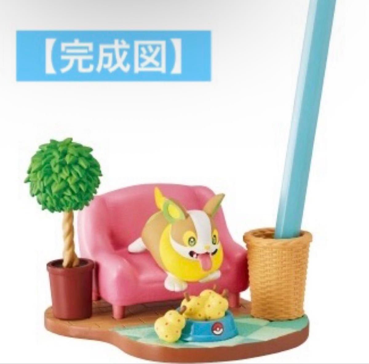 Reament 宝可梦 Relaxing Home 万代笔筒 手办 放松之家 桌面手办