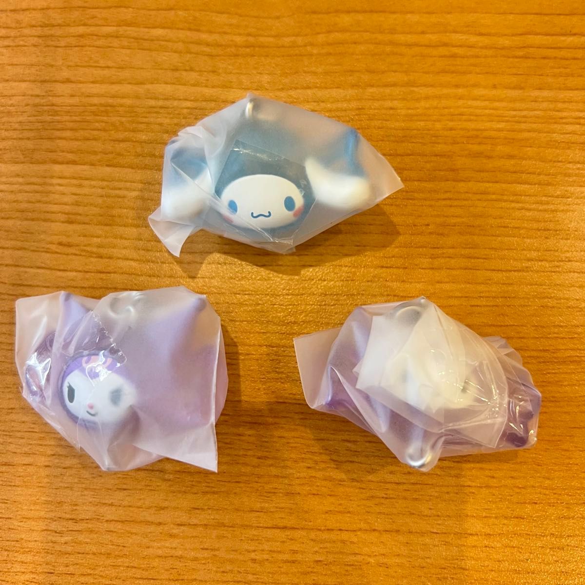 Sanrio Characters Connected Candy Charm 3-Piece Set: Keroppi, Cinnamoroll