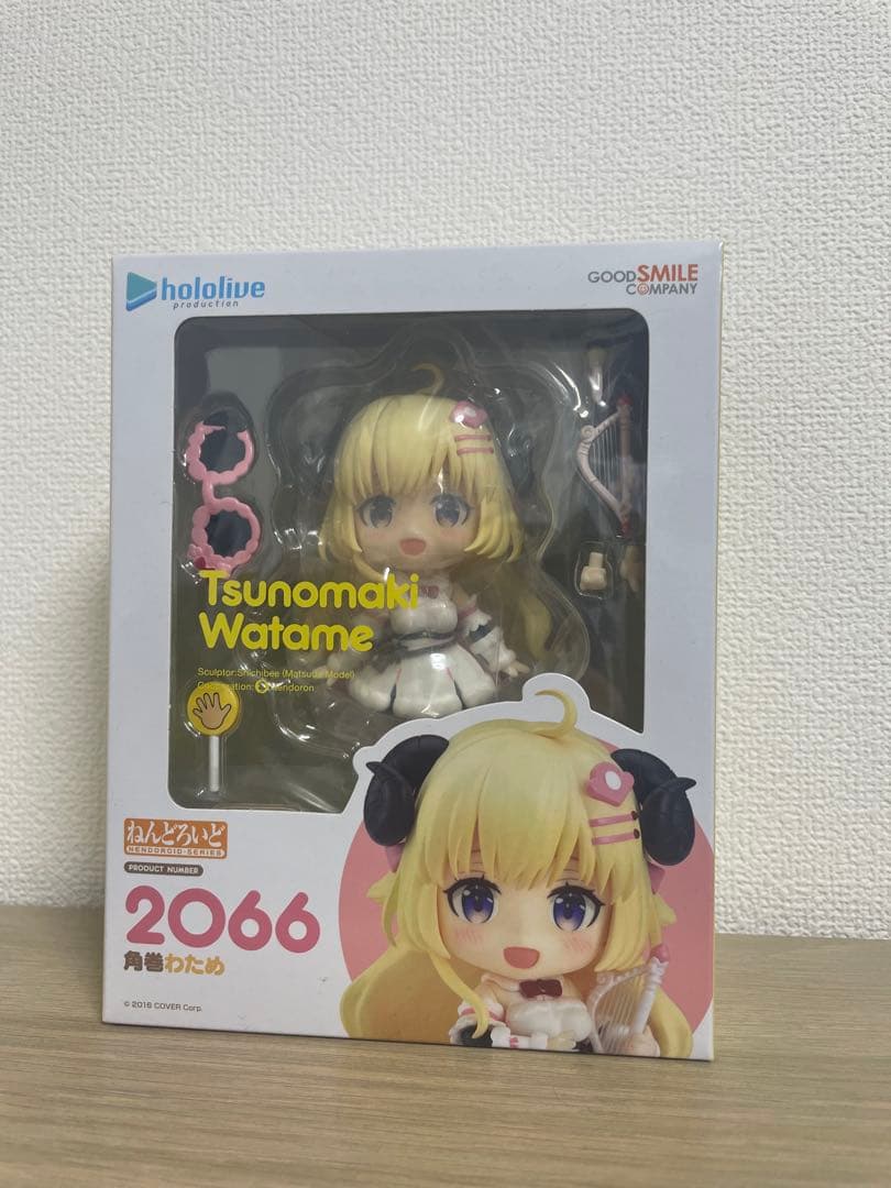 黏土人 角卷绵穗【未开封新品】