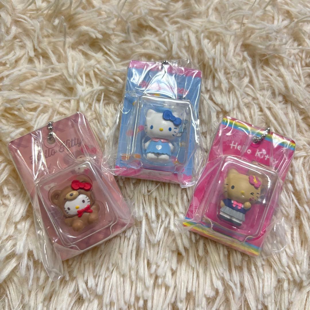 Hello Kitty Miniature Package Charm Collection 3-Piece Set