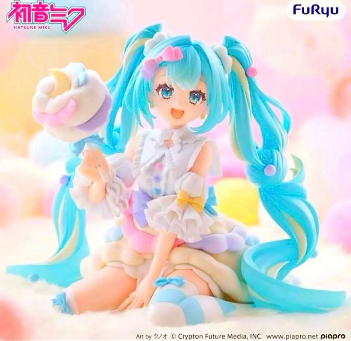 初音未来 melffy 手办 棉花糖 FURYU 手办