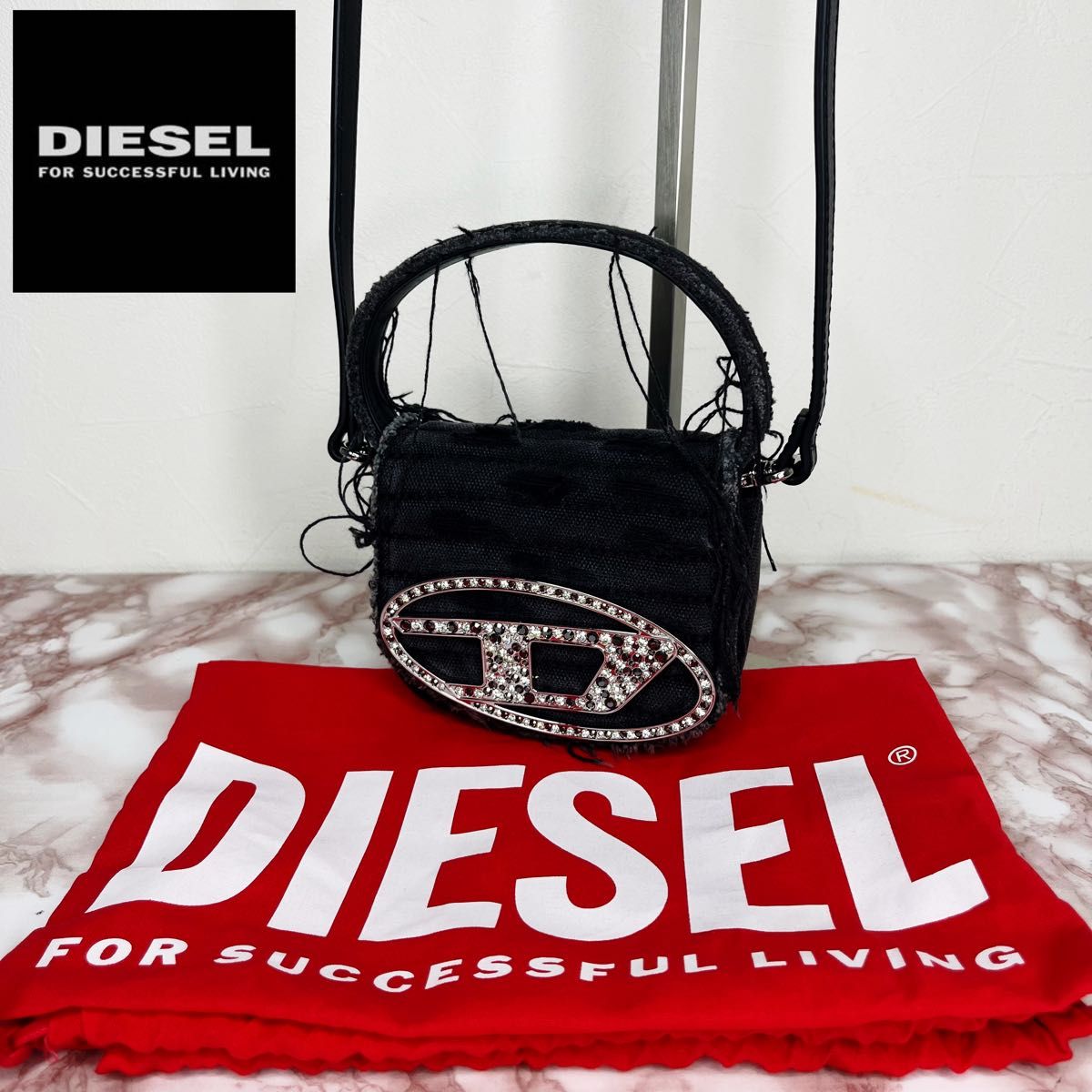 140【未使用级】DIESEL 1DR挎包