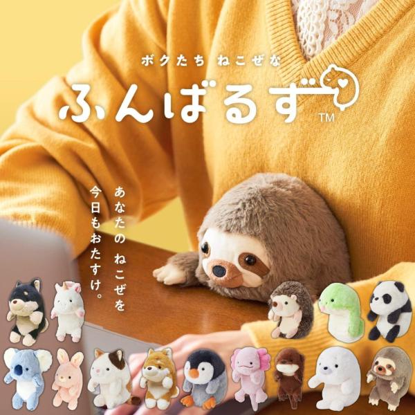 猫背消除矫正姿势支持毛绒玩具海豹水獭