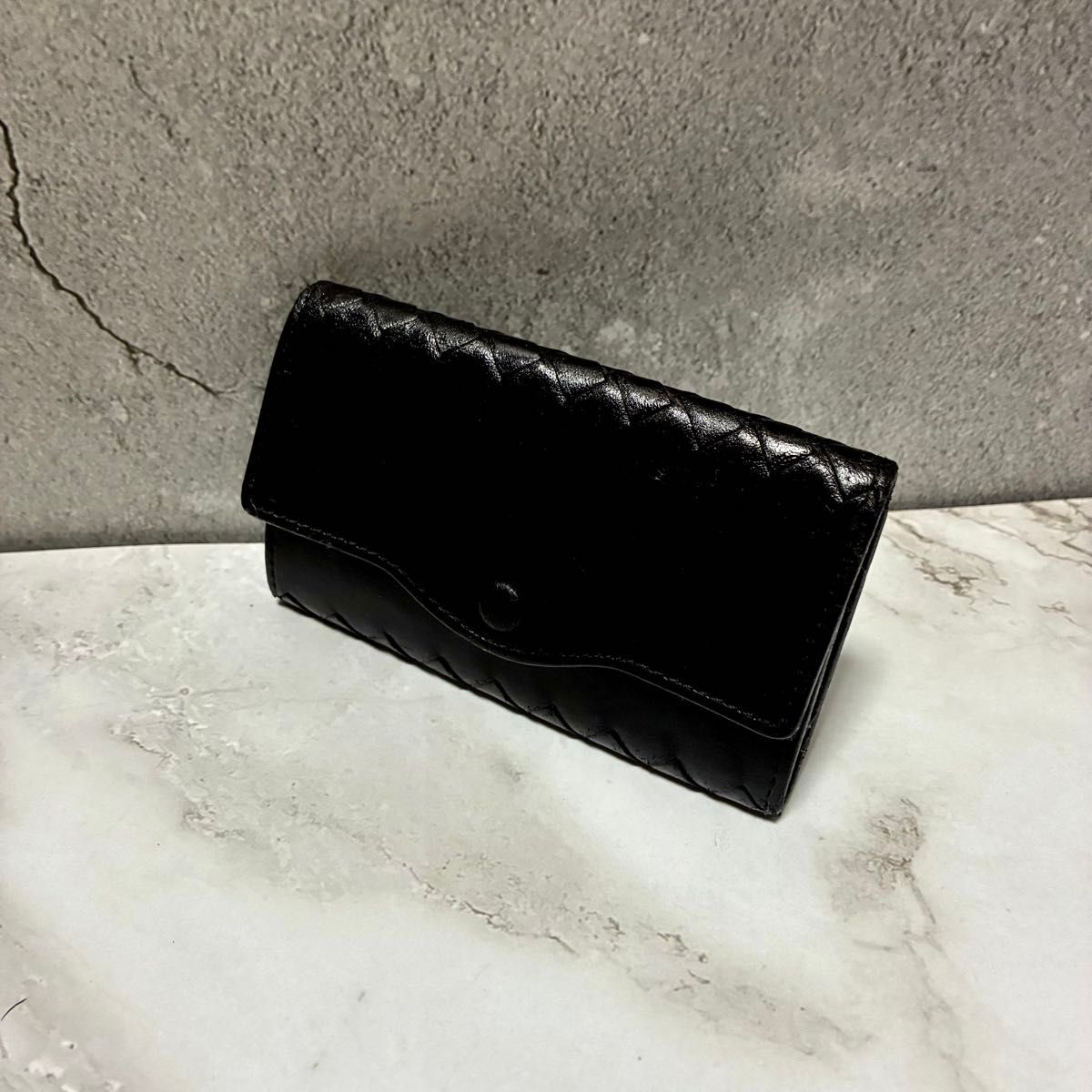BOTTEGA VENETA キーケース イントレチャート レザー