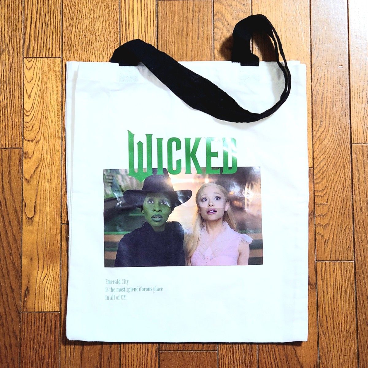 【Unused item】 3coins × Wicked Movie Double-Pocket Tote Bag
