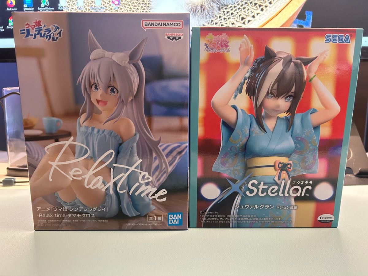 赛马娘 手办 2种套装 玉藻前 Relax time 舒瓦格朗