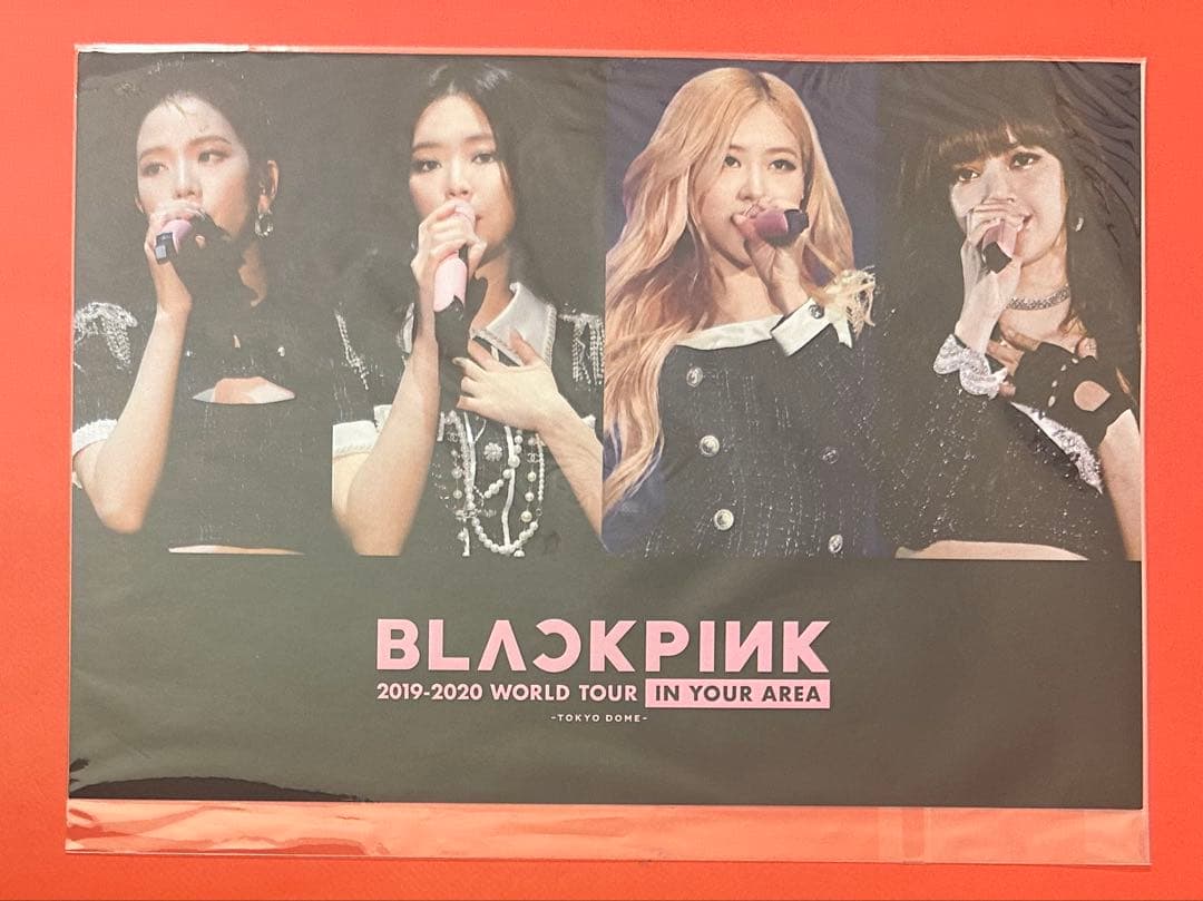 BLACKPINK世界巡演蓝光碟 早期预订特典 明信片