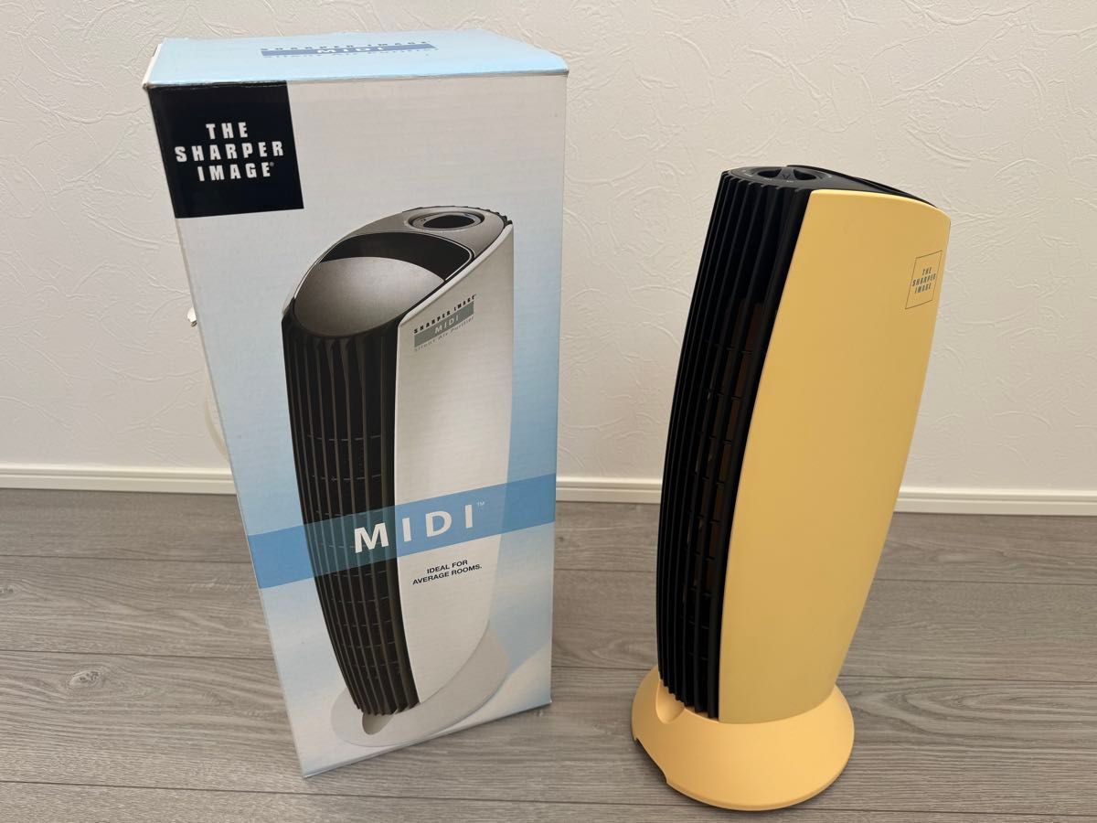 【中古】THE SHARPER IMAGE イオニックブリーズ MIDI 空気清浄機イエロー