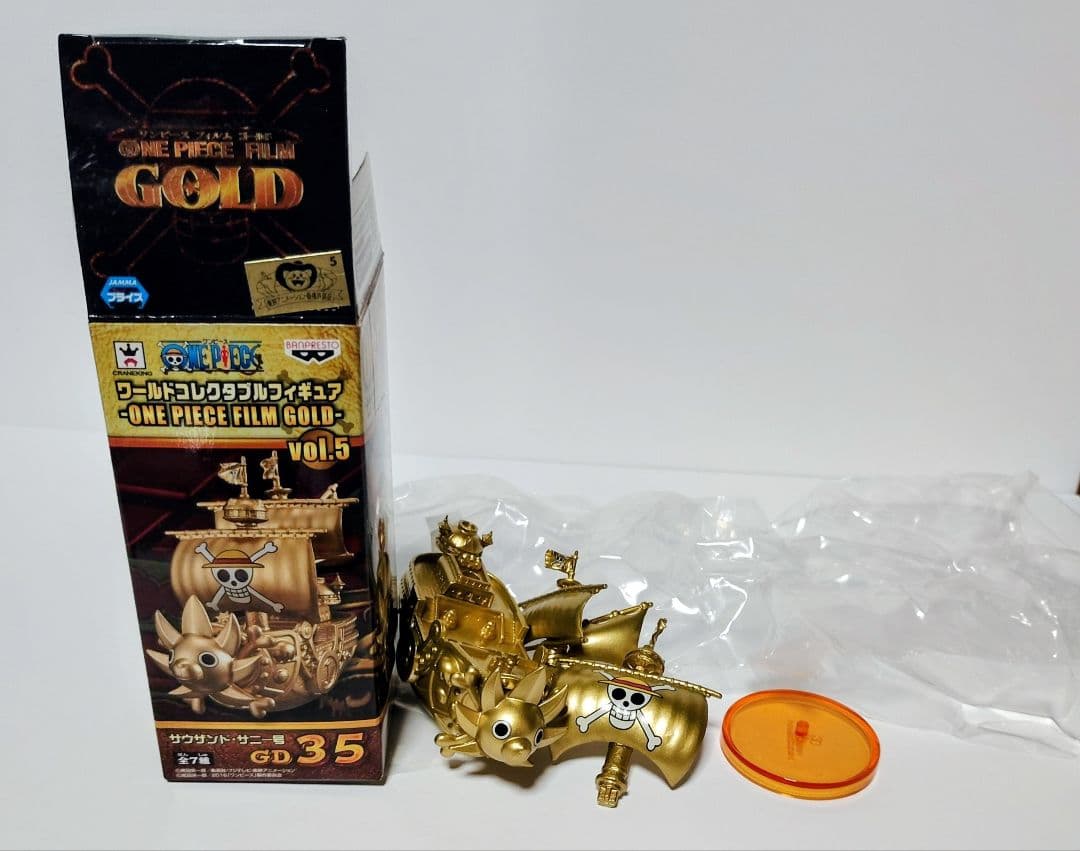 海贼王 WCF 手办 FILM GOLD 千阳号