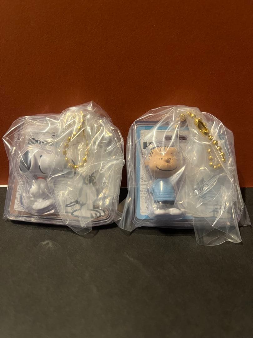 SNOOPY Package Charm 2-Piece Set Snoopy & Linus