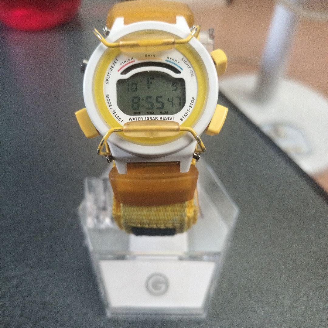 CASIO G-SHOCK Yellow Digital Wristwatch — Main Unit