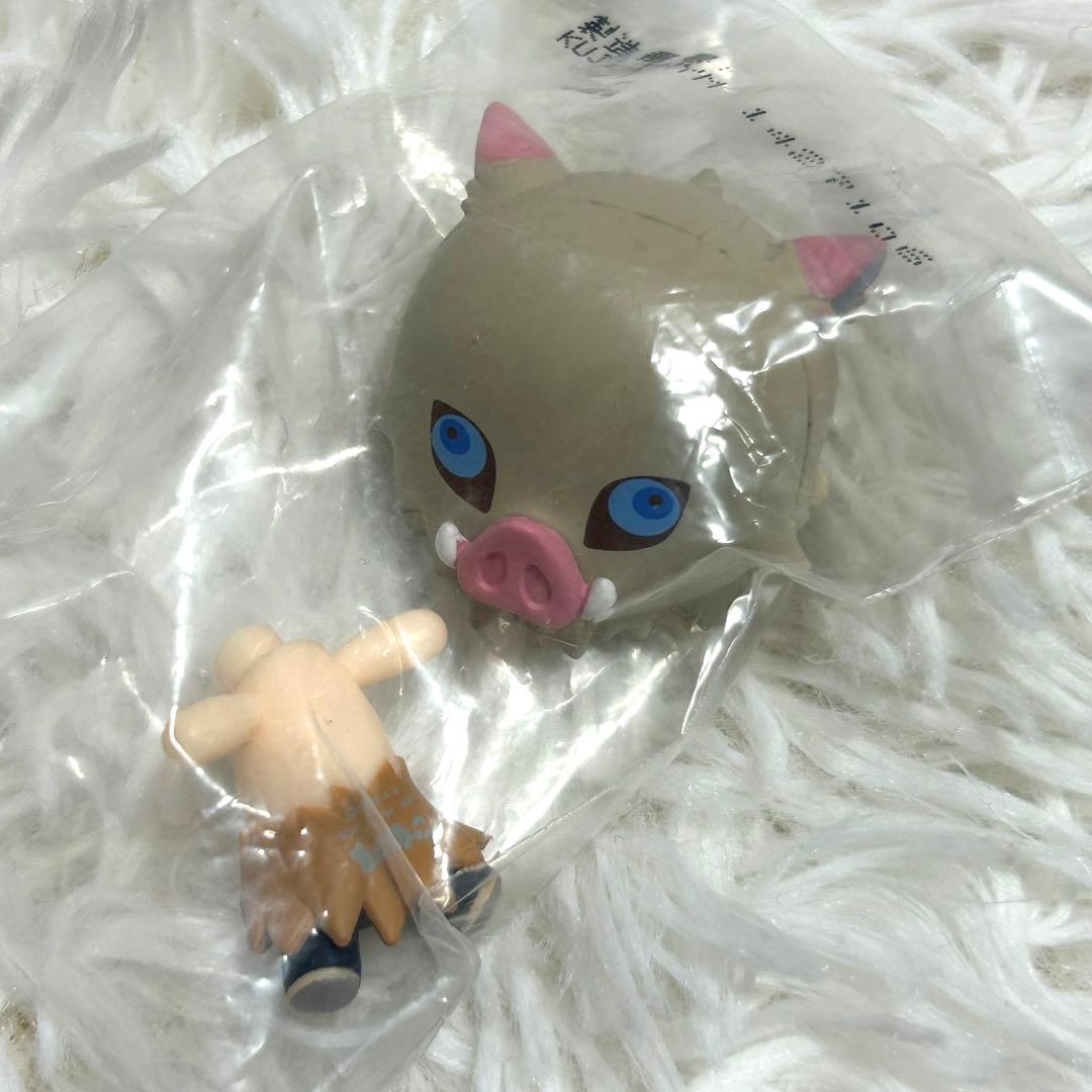 鬼灭之刃 小奇诺比奥手办 嘴平伊之助