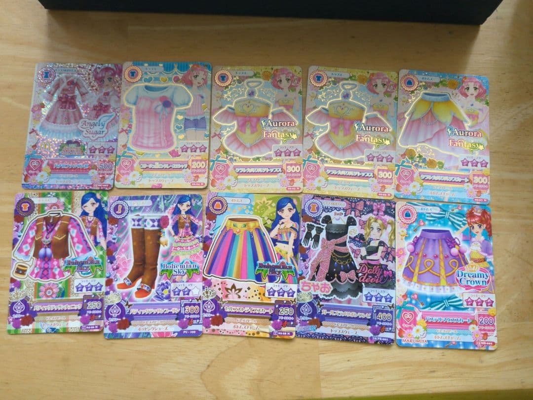 Aikatsu卡片 10张套装