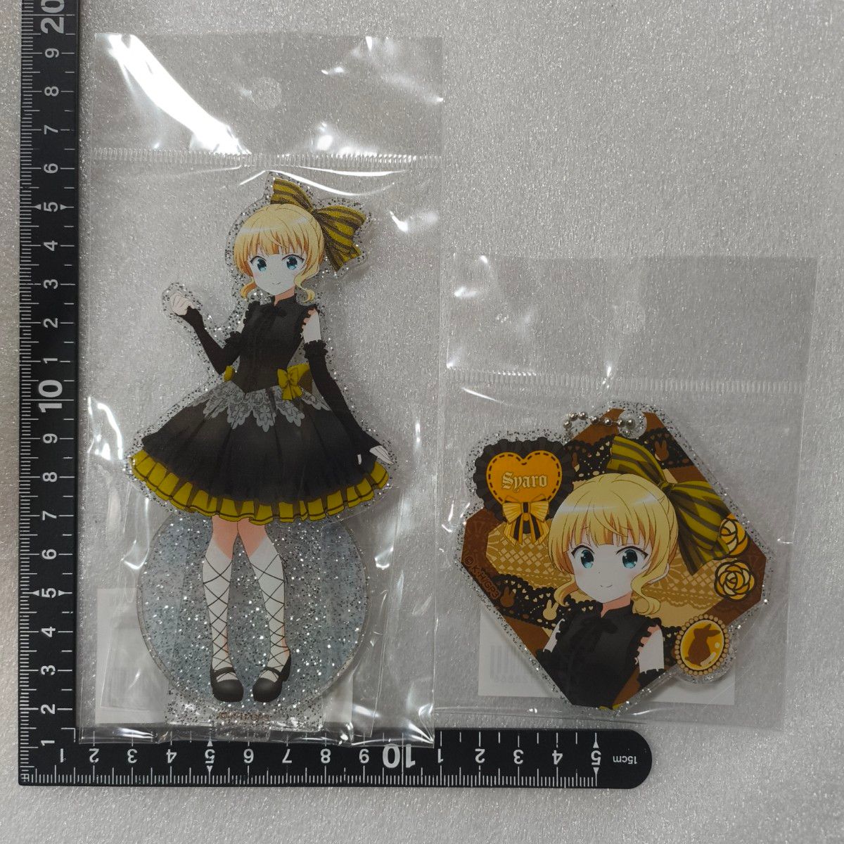 Is the Order a Rabbit? Chari Acrylic Stand Keychain, Gochuumushi, Unopened, Manga Time Kirara MAX, Acrylic Stand, koi 0
