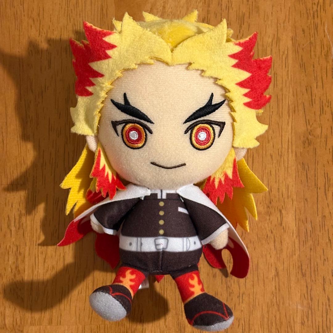 鬼灭之刃炼狱杏寿郎chibi布娃娃吉祥物