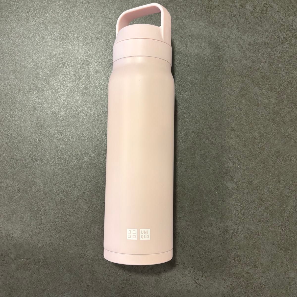 优衣库 碳酸饮料专用不锈钢水瓶 粉色 赠品