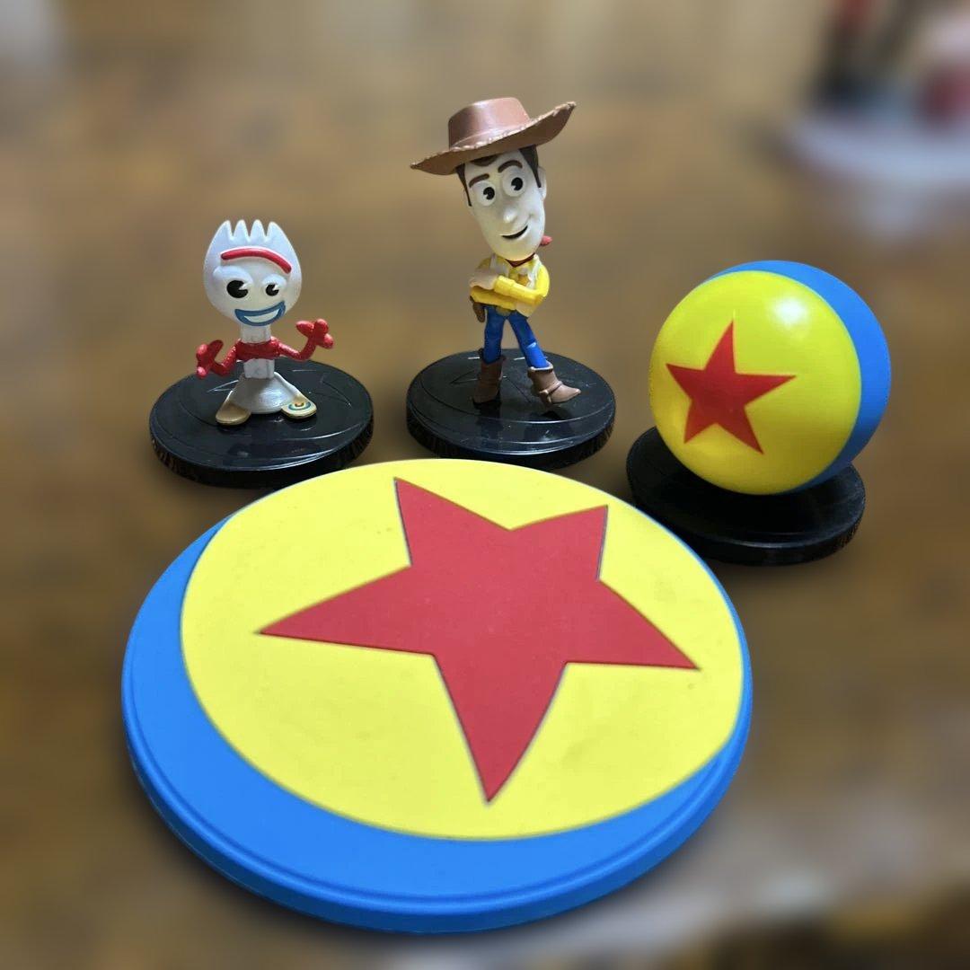 Disney Pixar Woody Four Key Figure Coaster