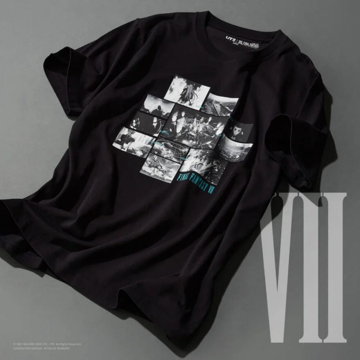 【未开封新品】FINAL FANTASY × UNIQLO最终幻想 × 优衣库FF7 t恤衫M