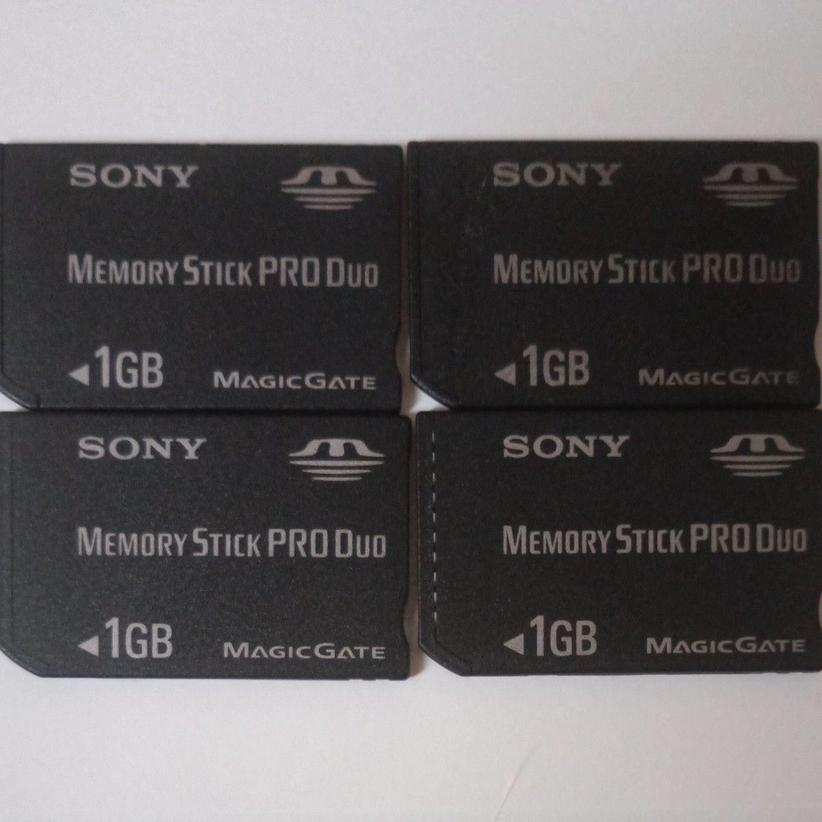 SONY 记忆棒 PRO Duo 1GB 4片装