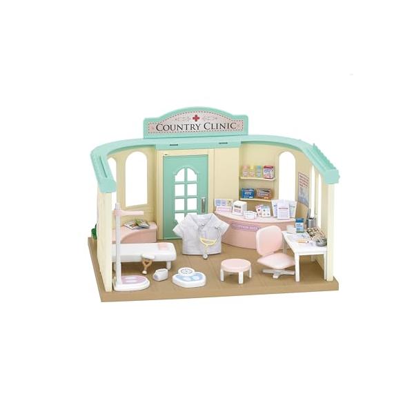 西尔瓦尼亚家族店森的医生H-12 ST标志认证3岁以上玩具玩偶屋Sylvanian Families