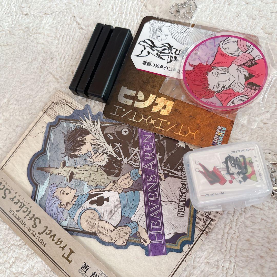 Yoshihiro Togashi Exhibition HUNTER × HUNTER Name Scene Diorama Sticker Hiseoka 3-piece set