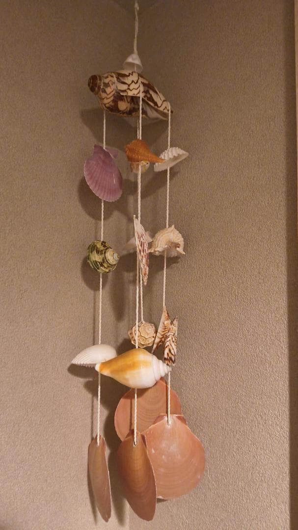 贝壳风铃 贝壳吊饰 壁挂式手工制品