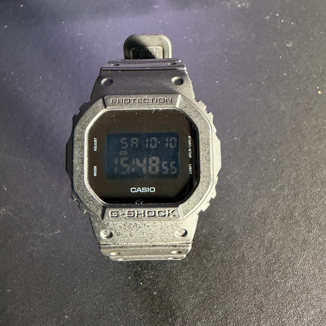 CASIO G-SHOCK Digital Wristwatch, Black, DW-5600BB