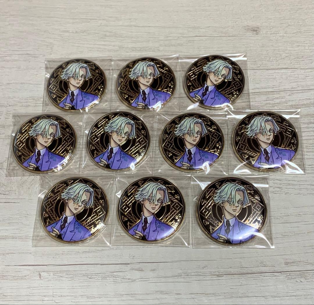 Tokyo Revengers Aoshi Inui Original Art Exhibition Can Badge Almetal Badge Collection