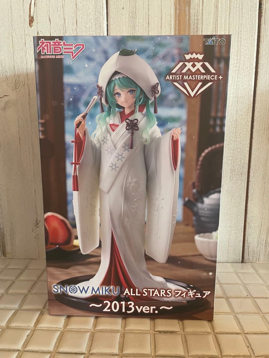 未開封 ダンボール発送 タイトー 初音ミク AMP+ フィギュア SNOW MIKU ALL STARS 2013ver.