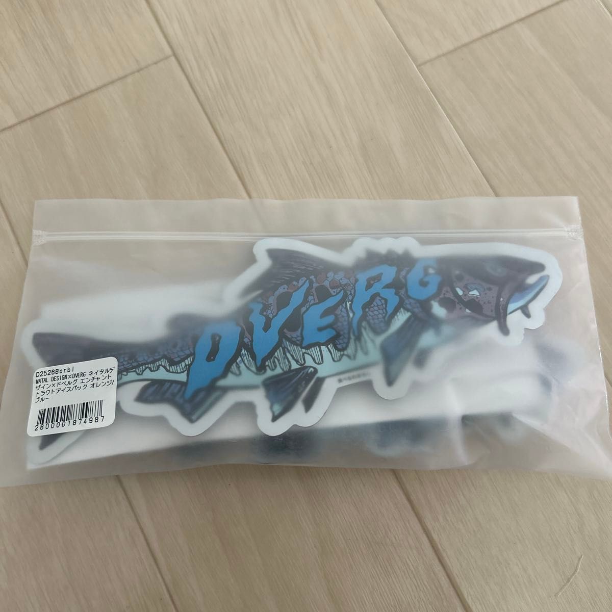 NATAL DESIGN x OVEG 内置设计 双层保温鳟鱼冰袋 蓝色