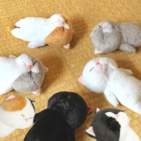 像棍子一样的猫 毛绒玩具 棒猫 ぼうねこ 内藤设计研究所 Naitou Design 白棒 黑棒 灰棒 鼠棒 茶棒 BOUNECO