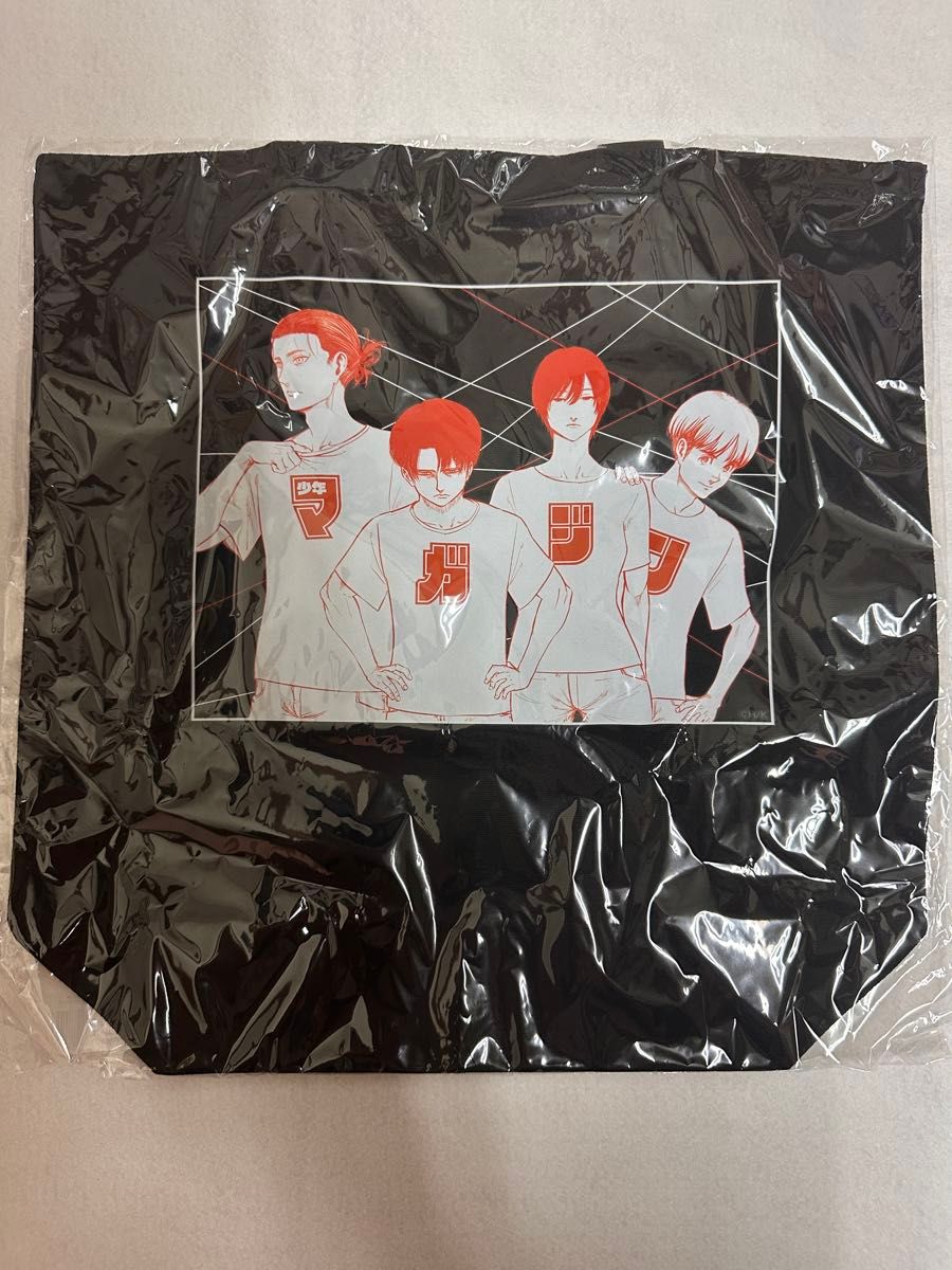 Magazine Shop Attack on Titan Limited Tote Bag New Sealed Rare