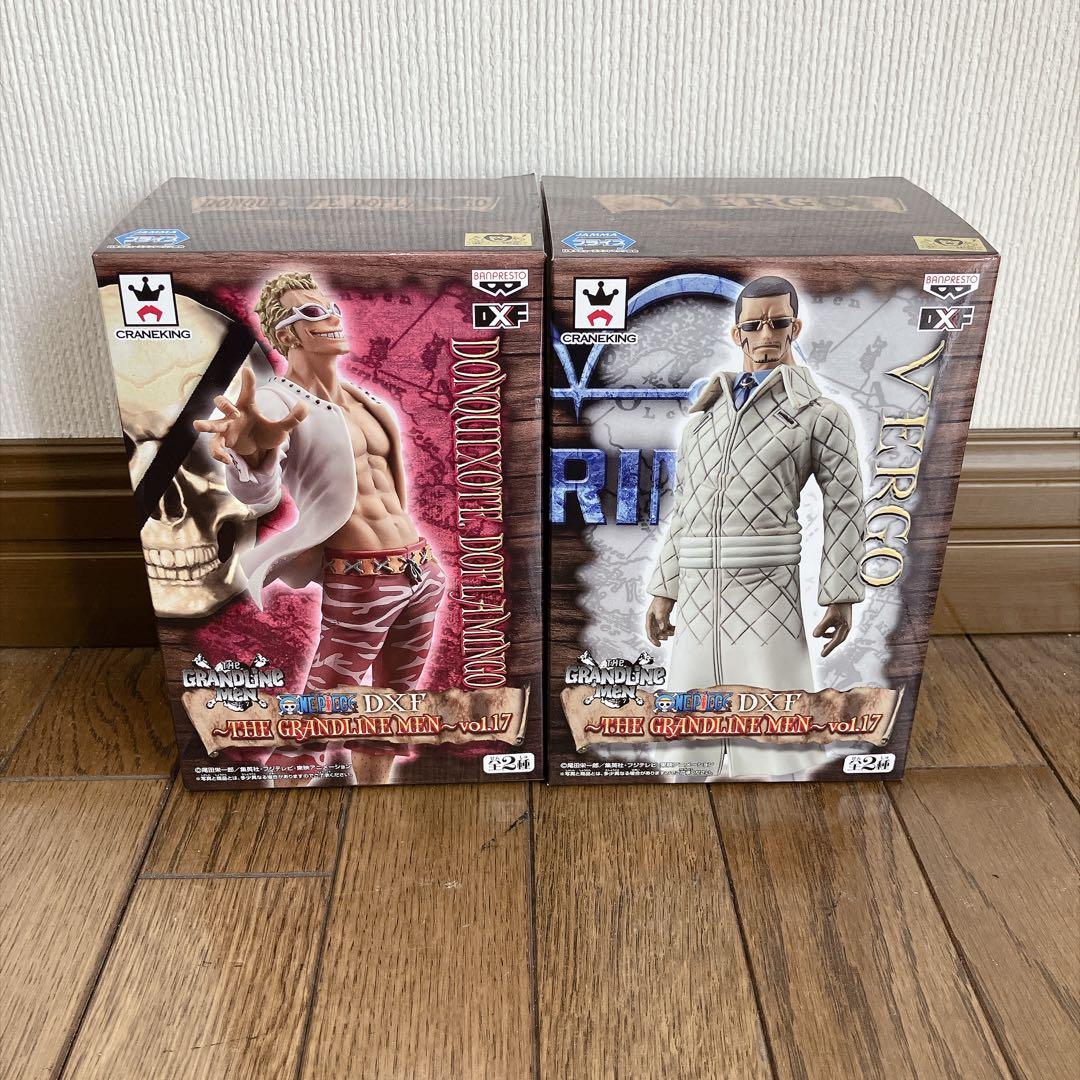 【新品】One Piece 手办 2体套装 多弗朗明哥、维尔戈