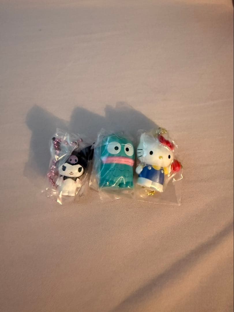 Sanrio Characters Mascot & Gummy: Kuromi, Hello Kitty, Hangyodon
