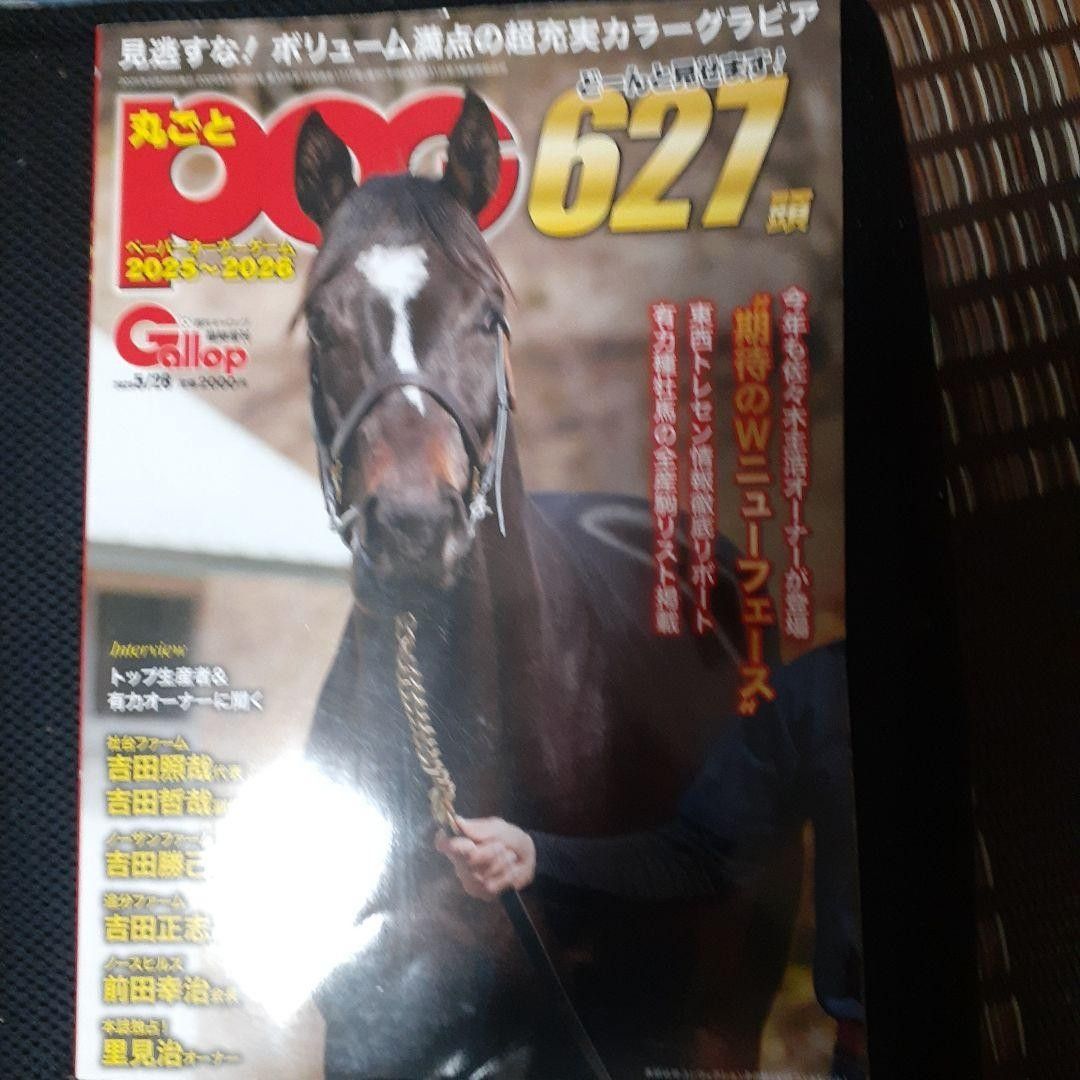 【送料無料】POG 2025-2026 Gallop 丸ごとPOG 臨時増刊 週刊Gallop