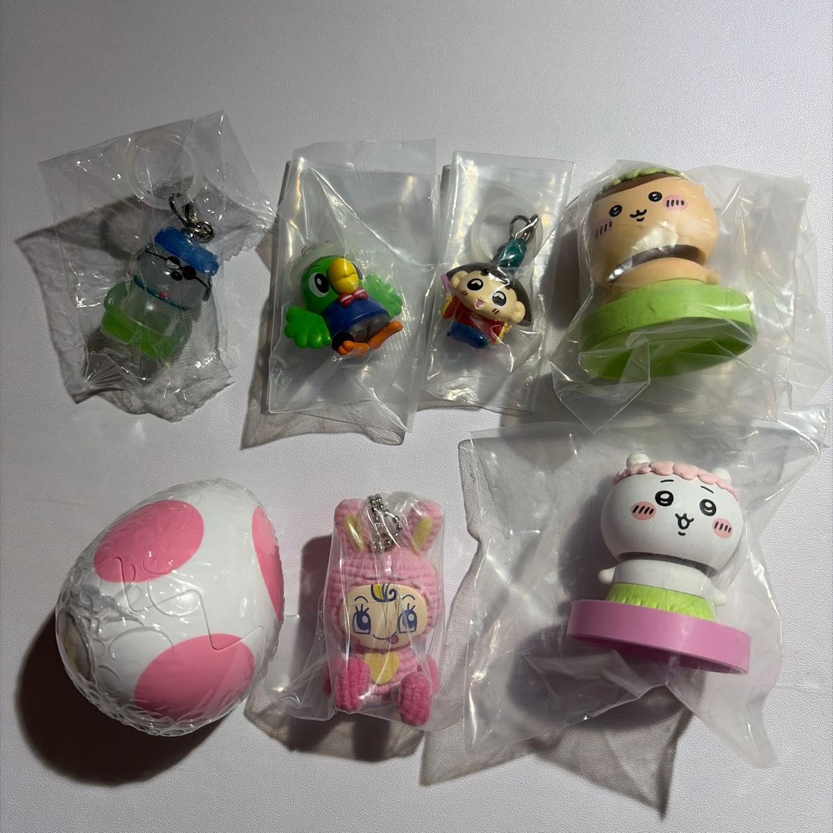Chiikawa Yoshi Berie Markers Accessory Waving Head Figure Amigurumi Pink
