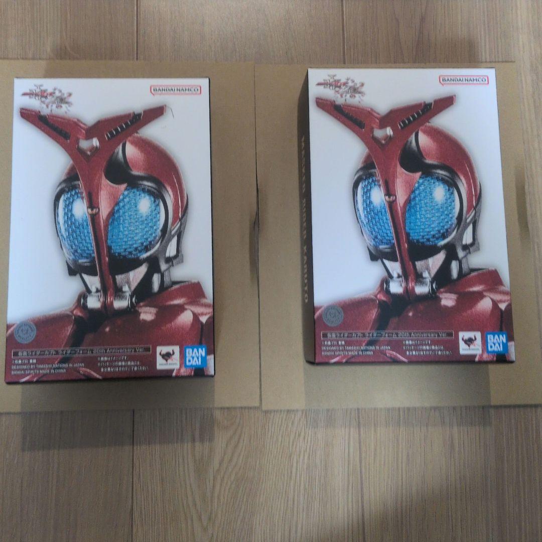 2個/ S.H.Figuarts 仮面ライダーカブト ライダーフォーム 20th
